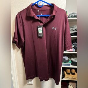 Under Armour large golf shirt